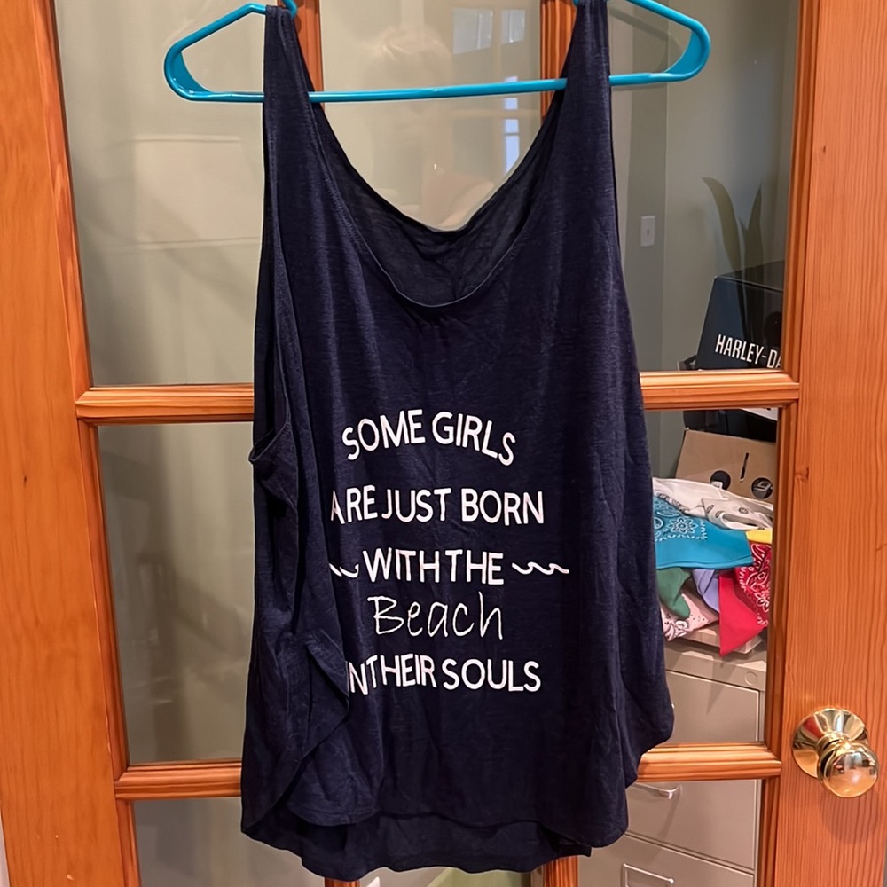 Blue, tank top - Picture 2 of 3